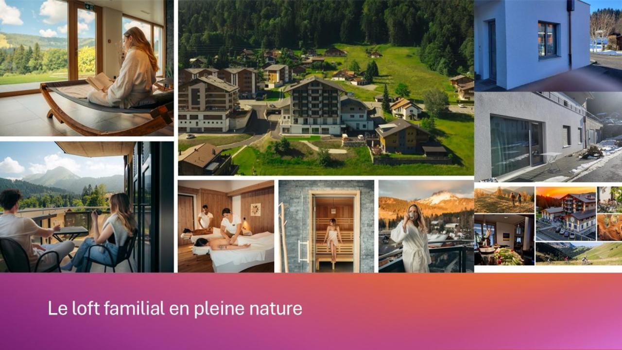 Boutique Hotel Corbetta - Spa 60M2 - La Montagne A 5 Minutes De L'Autoroute A12 Aux Paccots Sur Montreux - Nouveau Loft Familial - Profitez Du Lac Leman Et Des Montagnes En Meme Temps Les Paccots Екстериор снимка